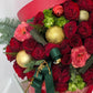 【12月24日到着分】クリスマスアレンジメント【Lサイズ】