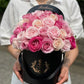【BLACK BOX】Mサイズのバラのドームフラワー